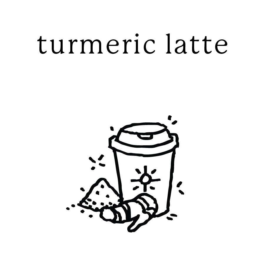 turmeric latte