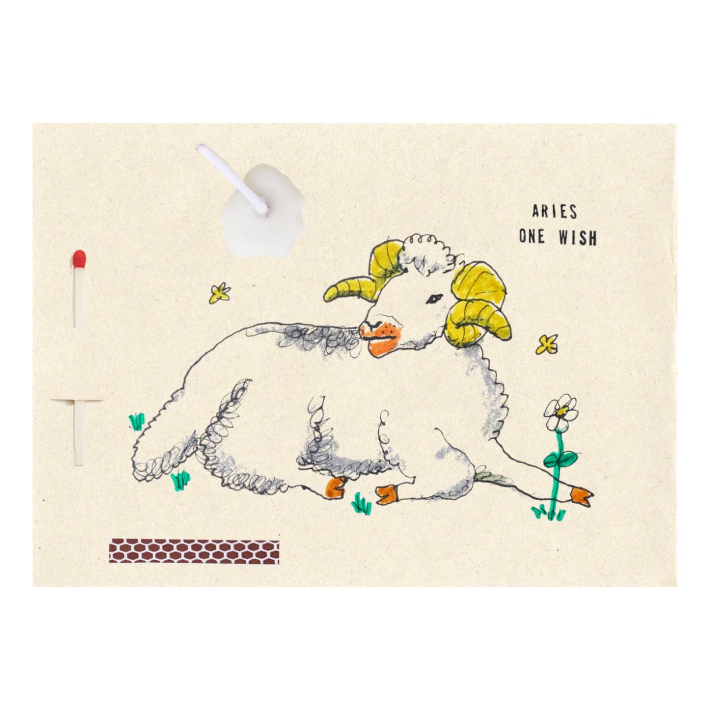 aries - zodiac - wish cards