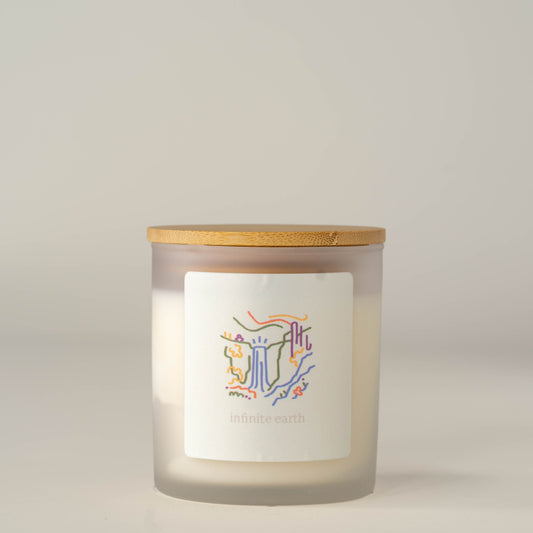 Infinite Earth Moment in Time non-toxic soy candle — Mundane New York, Cold Spring NY