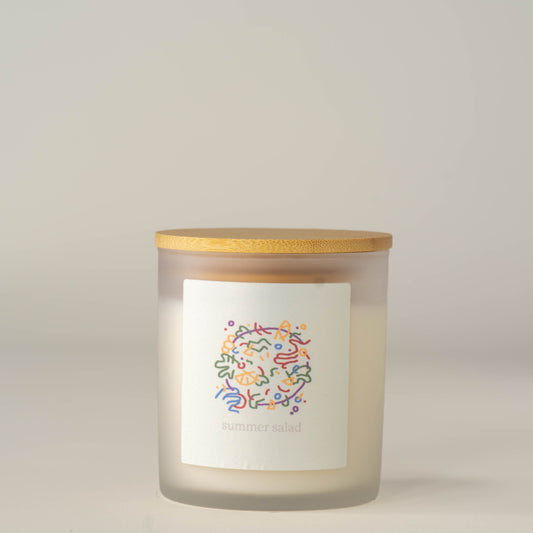 Summer Salad Moment in Time non-toxic soy candle — Mundane New York, Cold Spring NY