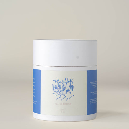 quiet forest candle