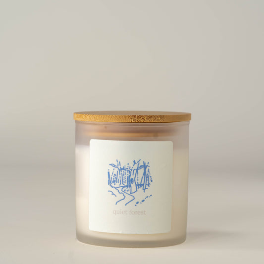 Quiet Forest Moment in Time non-toxic soy candle — Mundane New York, Cold Spring NY