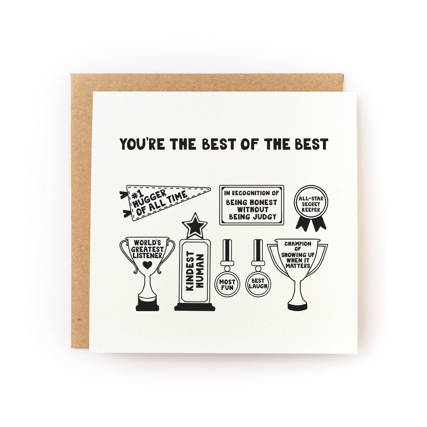 you're the best card