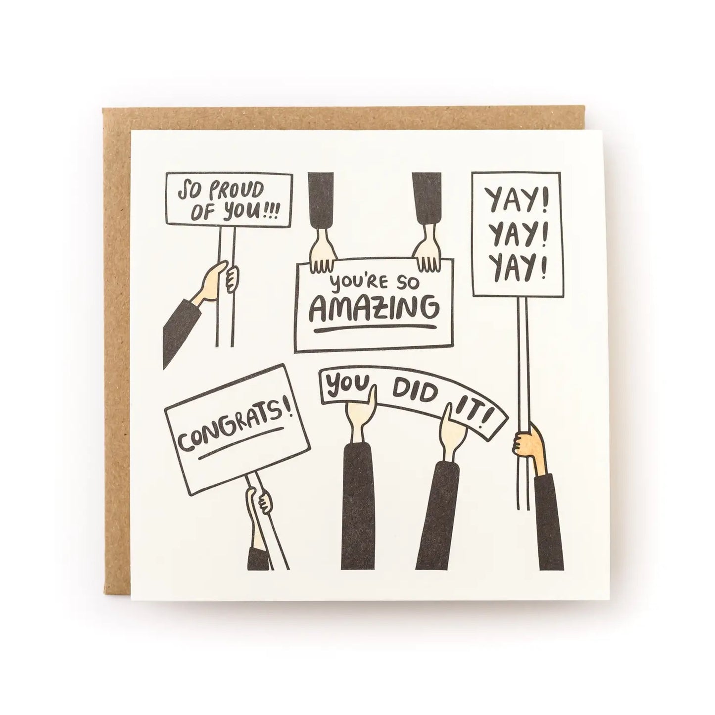 yay you did it congratulations card