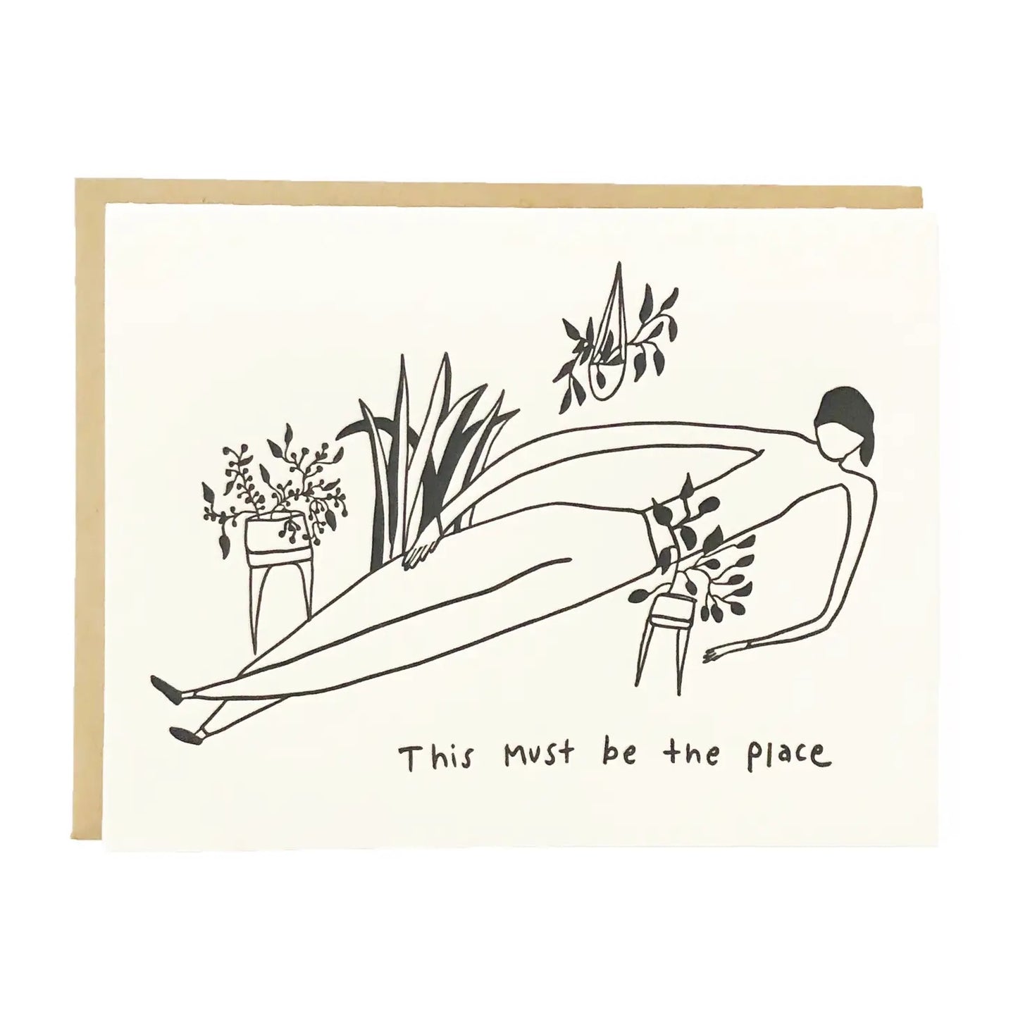 this must be the place card