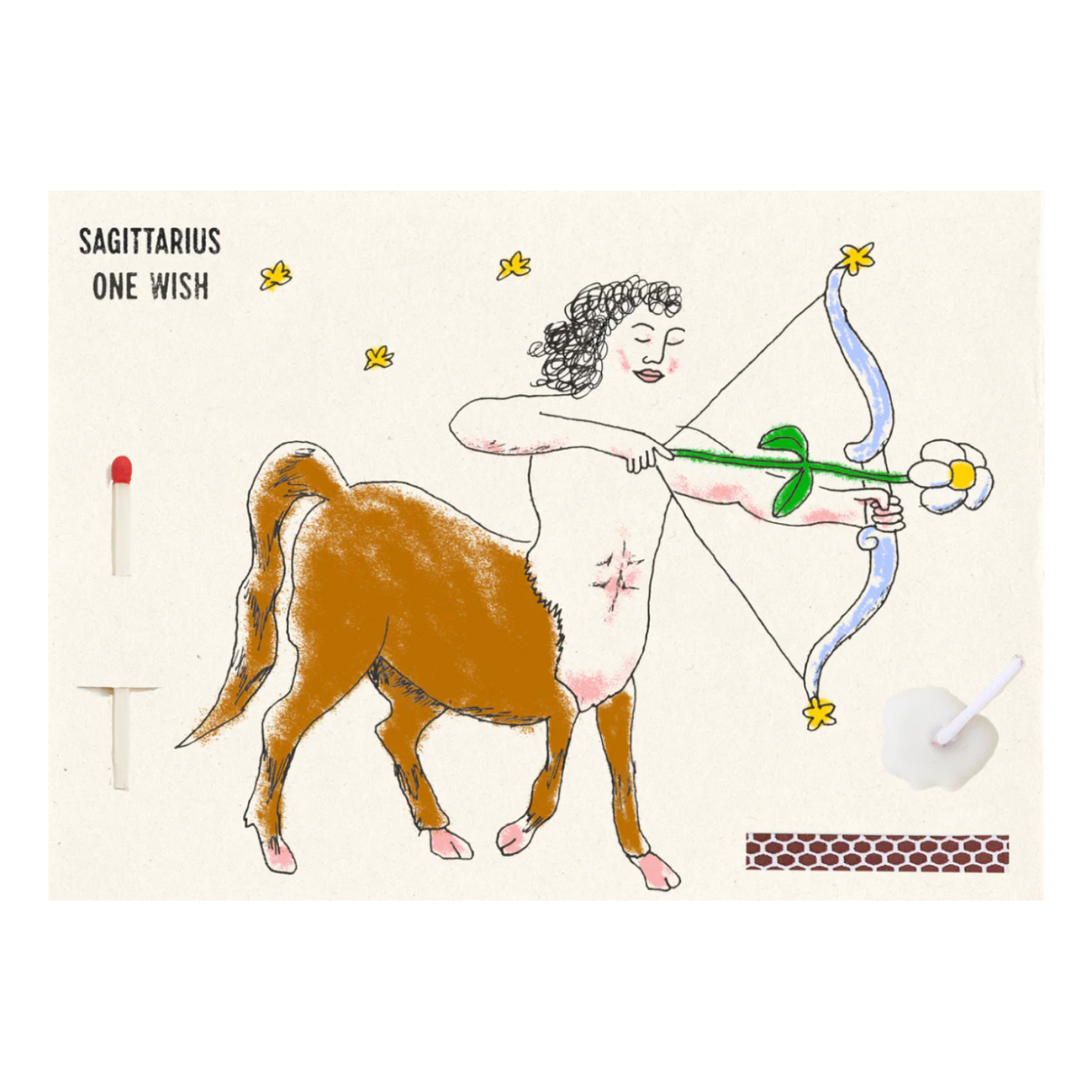 sagittarius - zodiac - wish cards