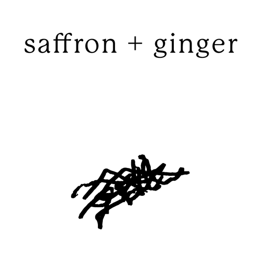 saffron + ginger