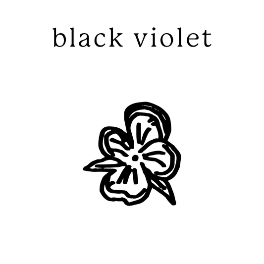 Black Violet Mundane New York non-toxic soy candle — handmade in Cold Spring, NY