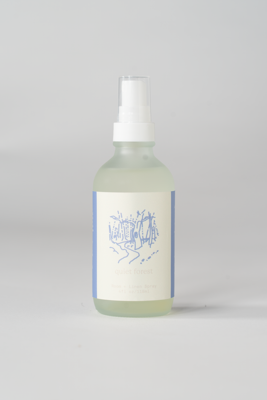 quiet forest room + linen spray