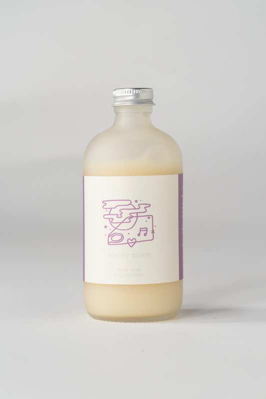smoky moon hand soap