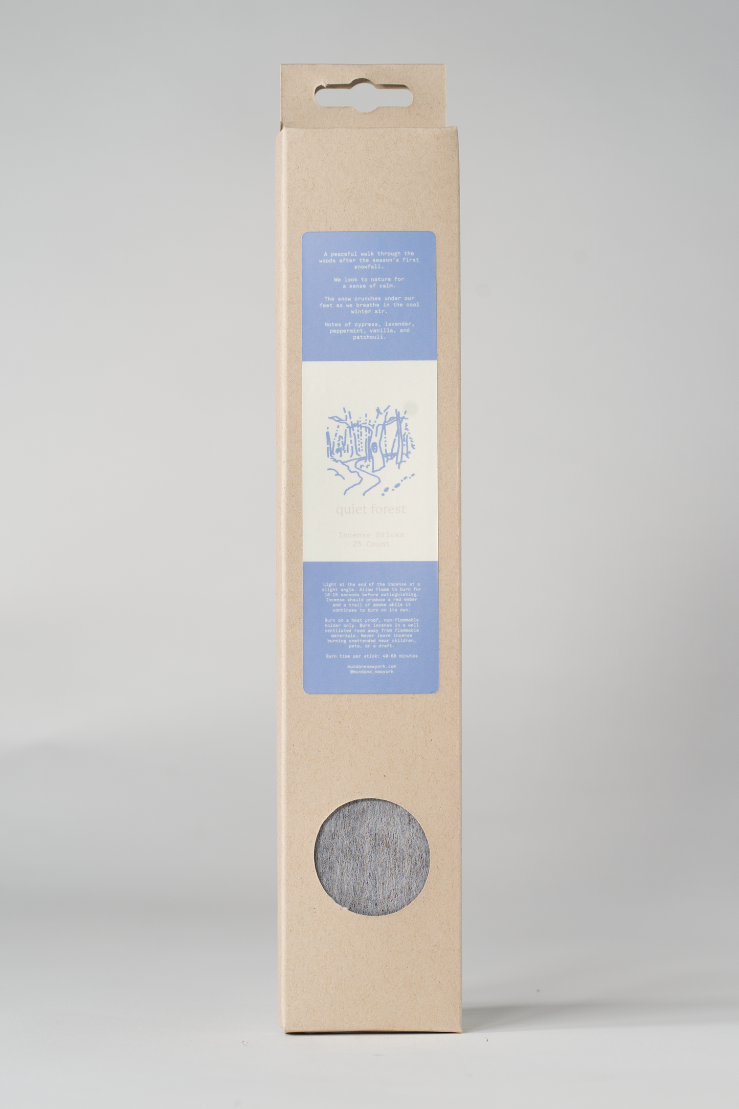 quiet forest incense