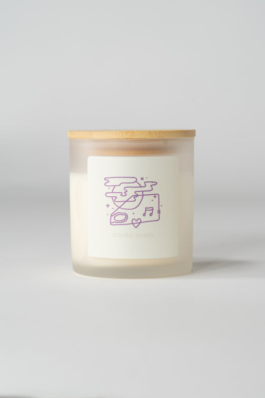 smoky moon candle