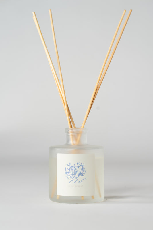 quiet forest reed diffuser