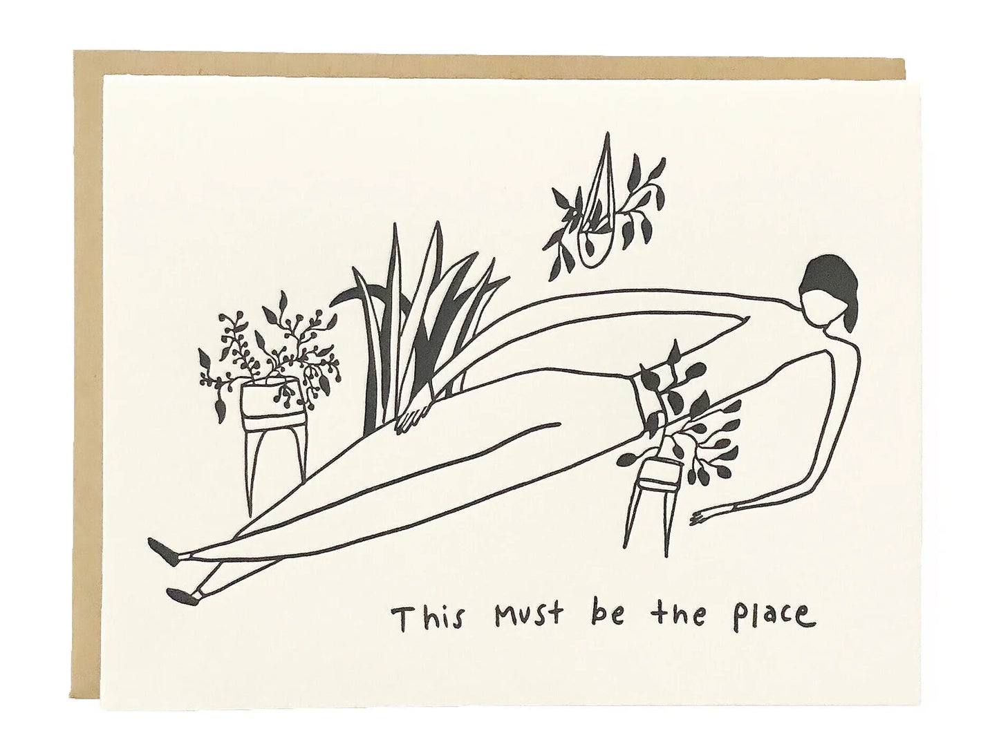 Nicole Monk greeting card
