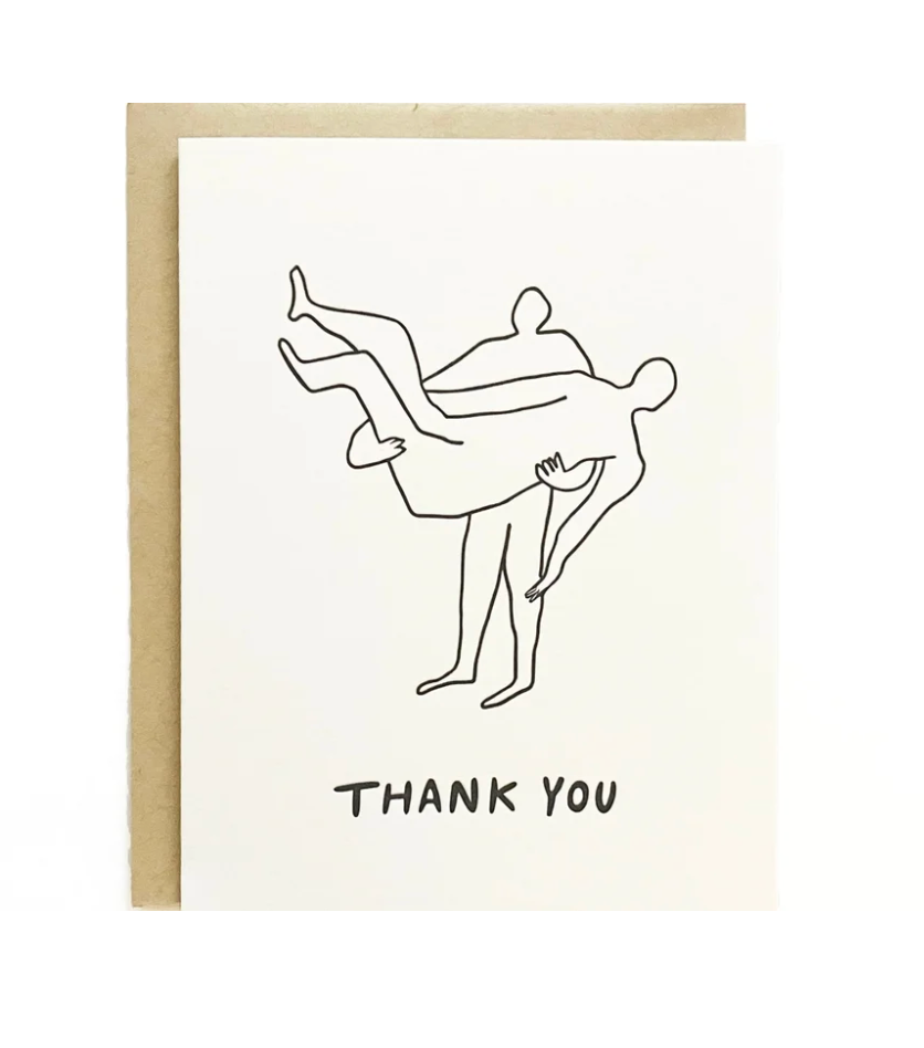 thank you for carrying card