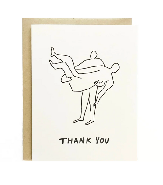 thank you for carrying card