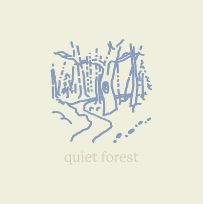quiet forest candle