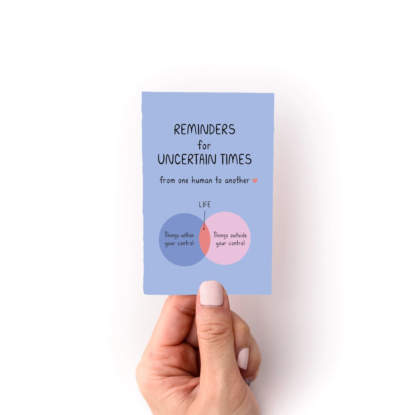 reminders for uncertain times zine