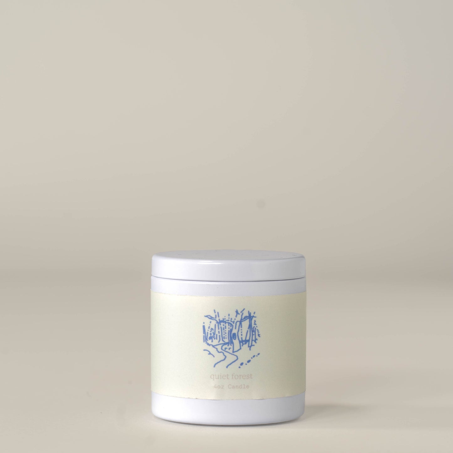 quiet forest candle