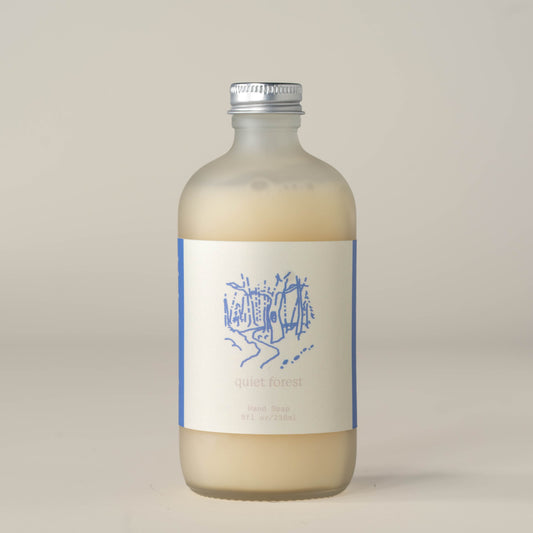 quiet forest hand soap