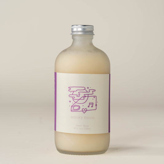 smoky moon hand soap