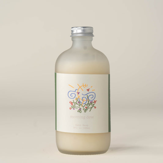 morning dew hand soap