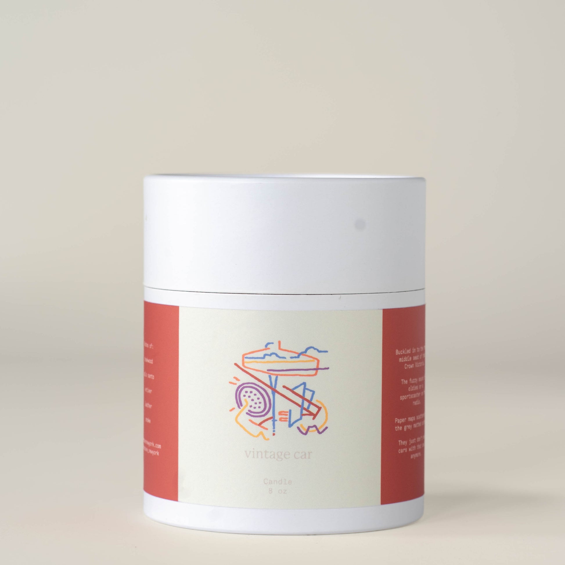 Vintage Car Moment in Time non-toxic soy candle — Mundane New York, Cold Spring NY