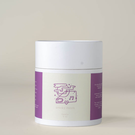 smoky moon candle