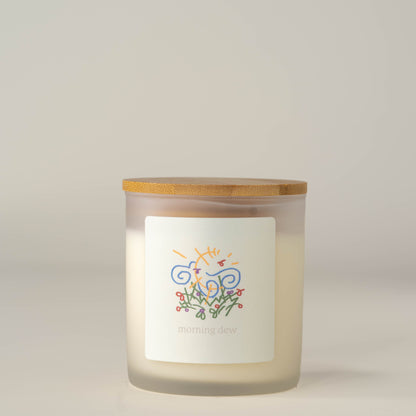 Morning Dew Moment in Time non-toxic soy candle — Mundane New York, Cold Spring NY