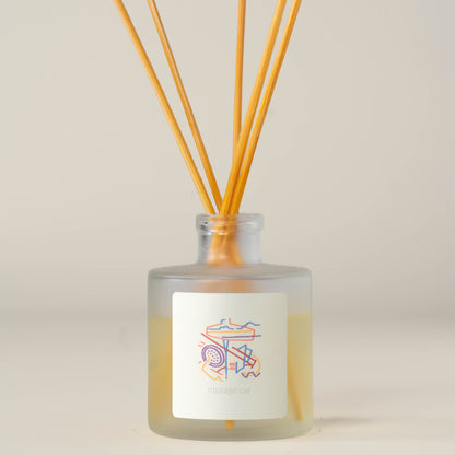 vintage car reed diffuser