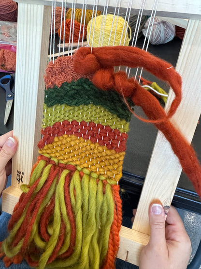 Beginner Frame Loom Weaving Workshop